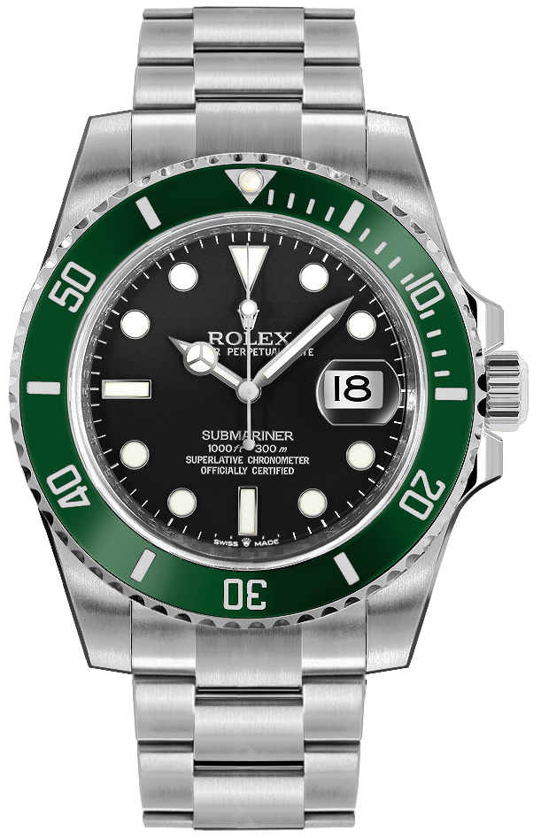 Pre-Owned Rolex Submariner 41 Date Kermit 126610LV