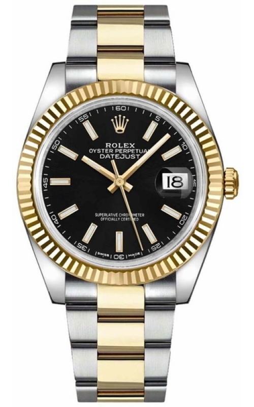 Rolex Datejust 18k Gold Two-Tone Oyster 41mm