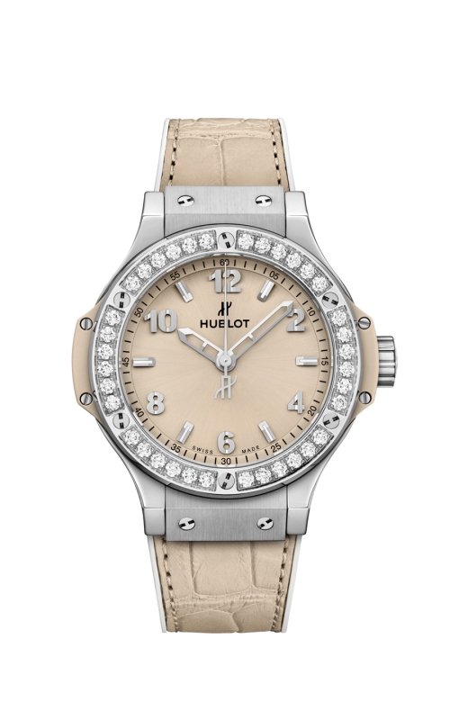 HUBLOT 361.SX.892B.LR.1204.JPN BIG BANG BEIGE DIAMONDS 38 MM