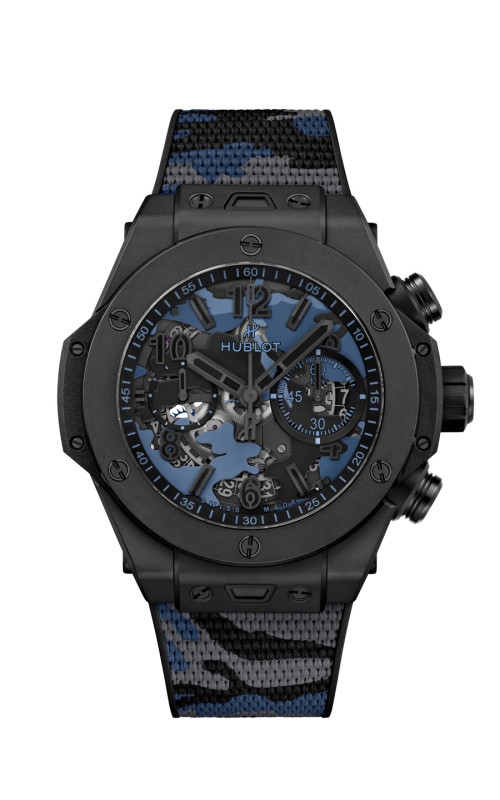 HUBLOT 421.CI.0190.RX.JCAM BIG BANG UNICO ALL BLACK BLUE CAMO 44 MM