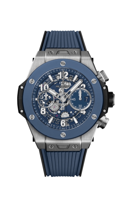 HUBLOT 441.NL.5171.RX BIG BANG UNICO TITANIUM BLUE CERAMIC 42 MM