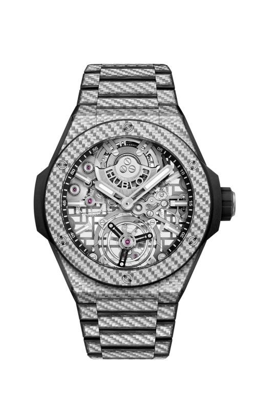 HUBLOT 455.YS.0170.YS BIG BANG INTEGRATED TOURBILLON FULL CARBON 43 MM