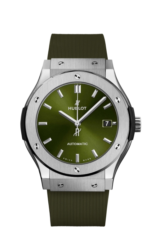 HUBLOT 511.NX.8970.RX CLASSIC FUSION TITANIUM GREEN 45 MM