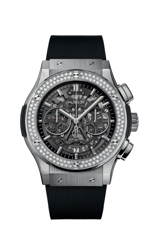 HUBLOT 525.NX.0170.RX.1104 CLASSIC FUSION AEROFUSION TITANIUM DIAMONDS 45 MM
