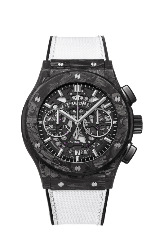 HUBLOT 525.QK.0170.NR.JPN CLASSIC FUSION AEROFUSION FROSTED CARBON 45 MM