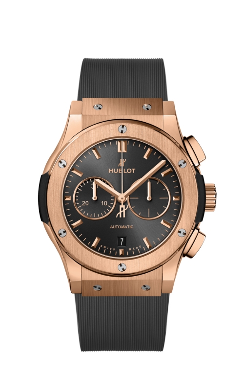 HUBLOT 541.OX.7080.RX CLASSIC FUSION RACING GREY CHRONOGRAPH KING GOLD 42 MM