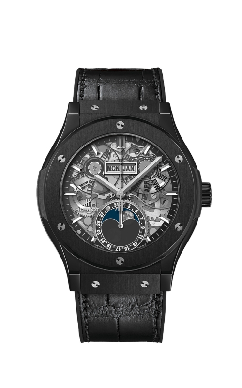 HUBLOT 547.CX.0170.LR CLASSIC FUSION AEROFUSION MOONPHASE BLACK MAGIC 42 MM