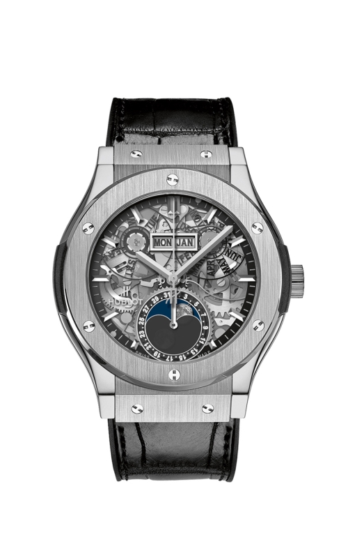HUBLOT 547.NX.0170.LR CLASSIC FUSION AEROFUSION MOONPHASE TITANIUM 42 MM