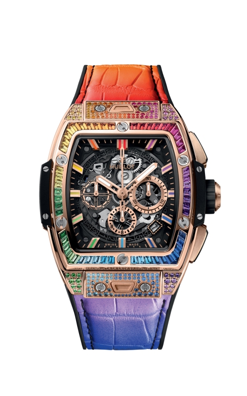 HUBLOT 642.OX.0118.LR.0999 SPIRIT OF BIG BANG KING GOLD RAINBOW 42 MM