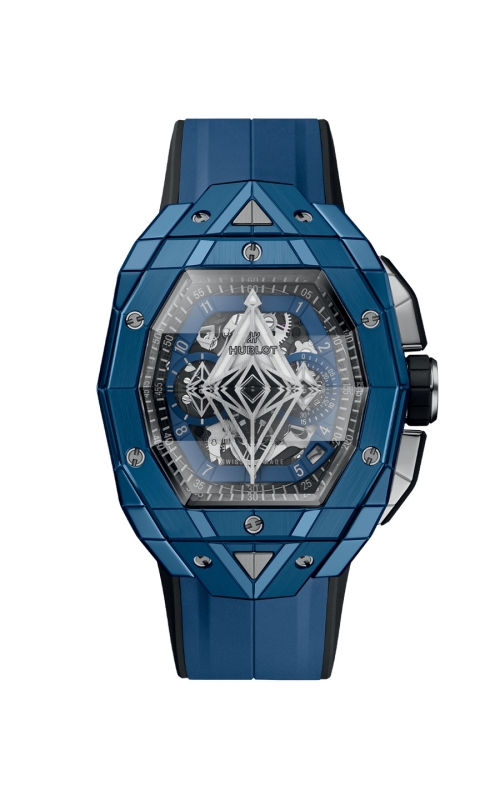 HUBLOT 648.EX.0151.RX.MXM24 SPIRIT OF BIG BANG SANG BLEU BLUE CERAMIC 42 MM