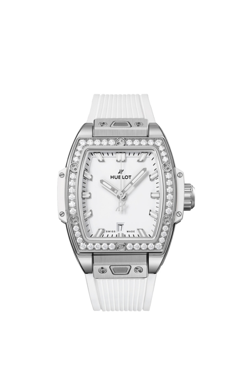 HUBLOT 682.SE.2010.RW.1204 SPIRIT OF BIG BANG STEEL WHITE DIAMONDS 32 MM