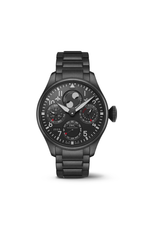 IWC IW503604 BIG PILOT’S WATCH PERPETUAL CALENDAR TOP GUN CERATANIUM® 46 MM