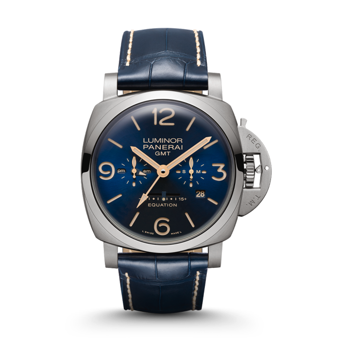 時計 OFFICINE PANERAI Luminor 44mm Panerai Luminor Logo Steel White Dial 44mm PAM01087 - Make an