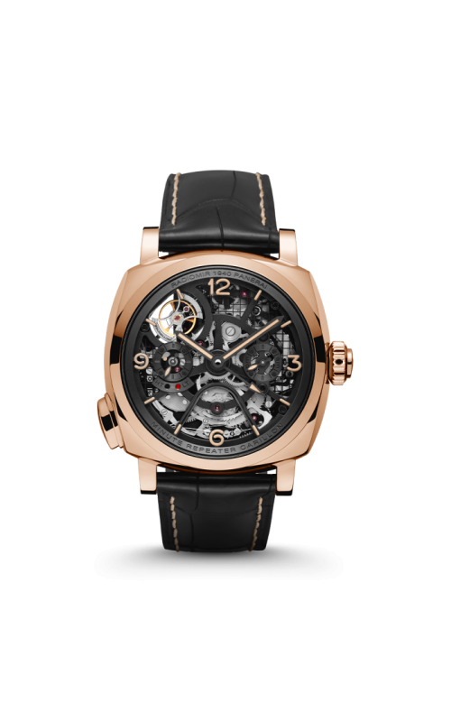 PANERAI PAM00600 RADIOMIR MINUTE REPEATER TOURBILLON GMT 49 MM