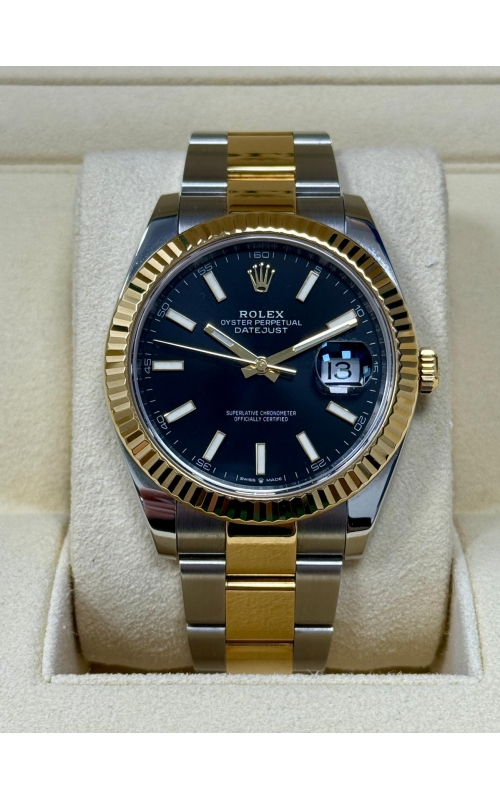 Rolex Datejust 18k Gold Two-Tone Oyster 41mm