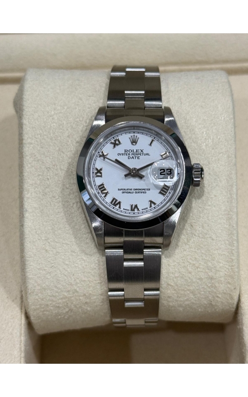 Rolex Lady-Datejust White Oyster Steel 28mm