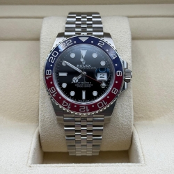 Pre-Owned Rolex Watch Rolex GMT-Master II Pepsi 40mm Box and