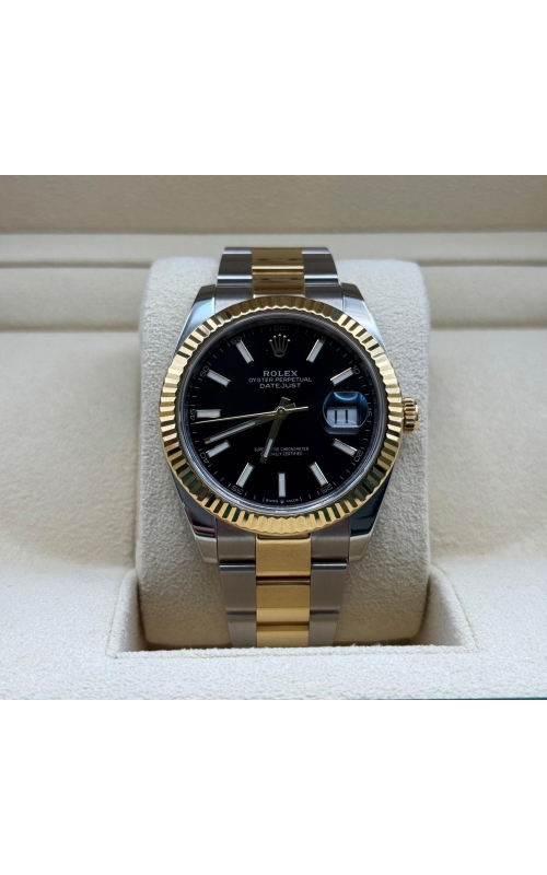 Rolex Datejust 18k Gold Two-Tone Oyster 41mm