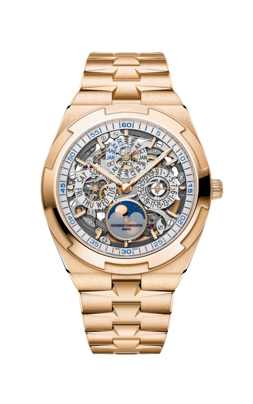 VACHERON CONSTANTIN 4300V/220R-B547 OVERSEAS PERPETUAL CALENDAR ULTRA-THIN SKELETON 41.5 MM