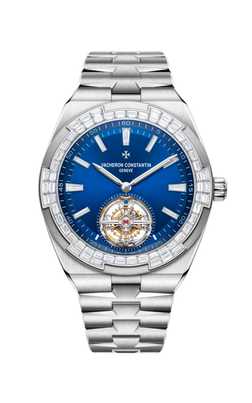 VACHERON CONSTANTIN 6007V/210G-B955 OVERSEAS TOURBILLON HIGH JEWELLERY 42.5 MM