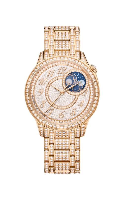 VACHERON CONSTANTIN 8016F/127R-B977 ÉGÉRIE MOON PHASE JEWELLERY 37 MM