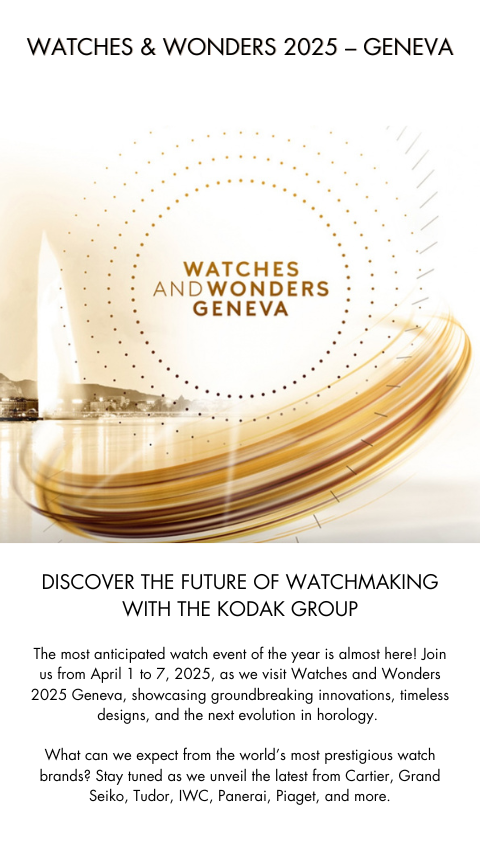 Watches & Wonders 2025 - Geneva banner